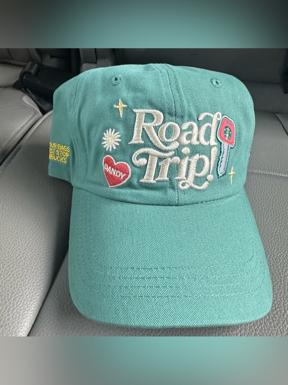 Starbucks x Dandy Road Trip Hat Baseball Cap Limited Edition NEW